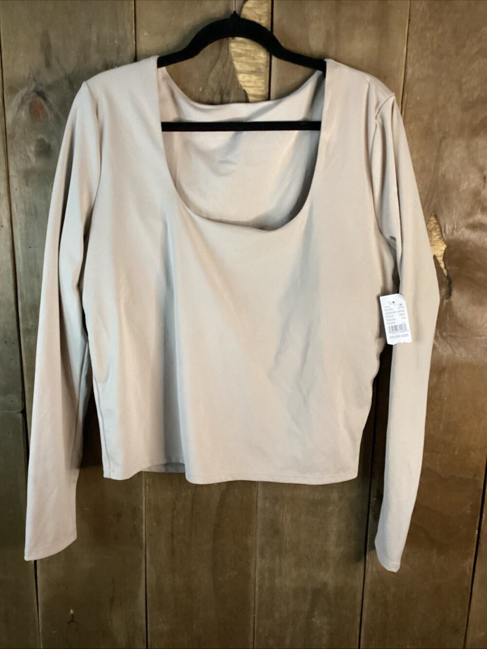 Contour By PacSun Long Sleeve Shaper Shirt Size 2XL Beige